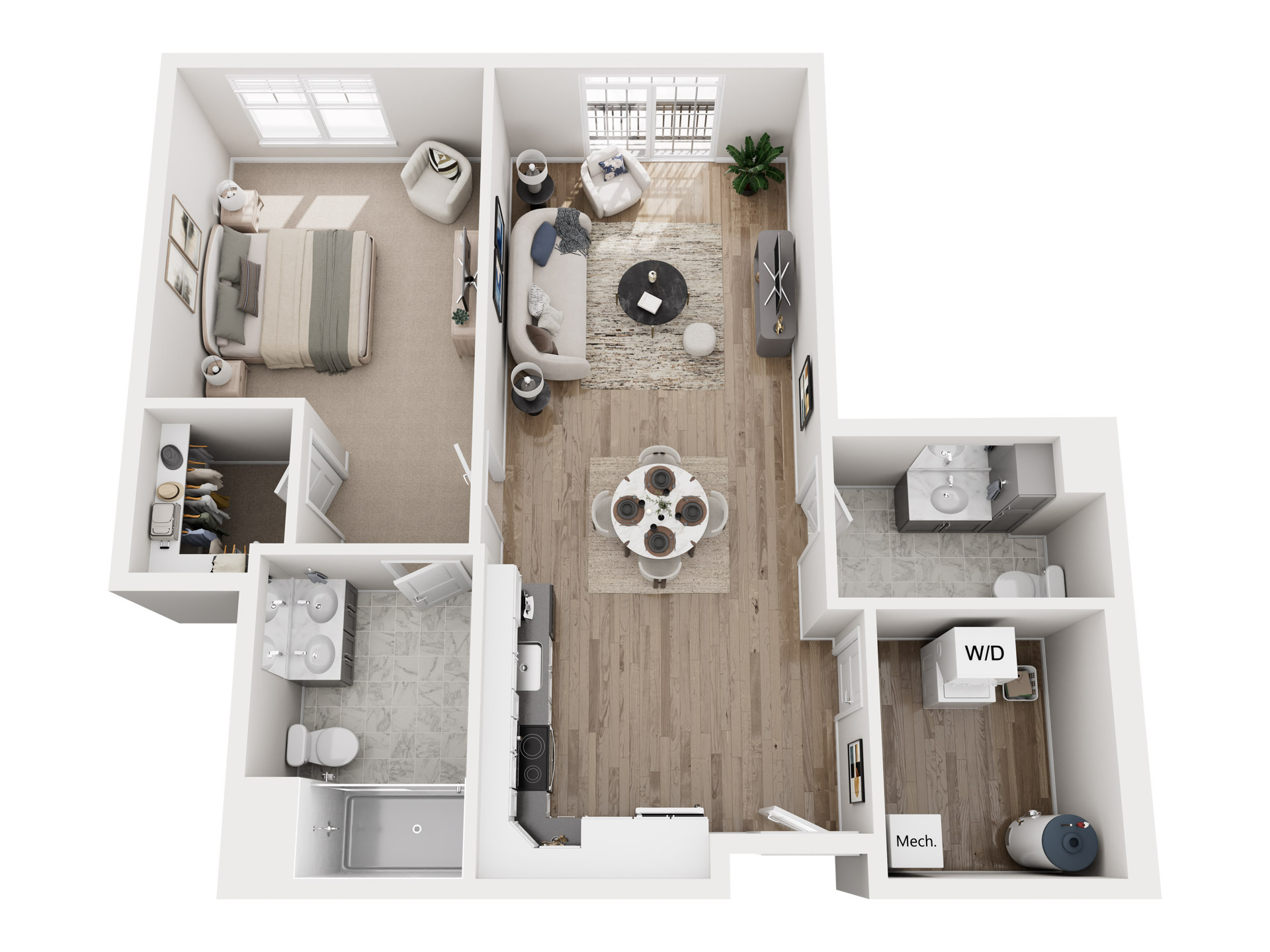 Mustang II floor plan