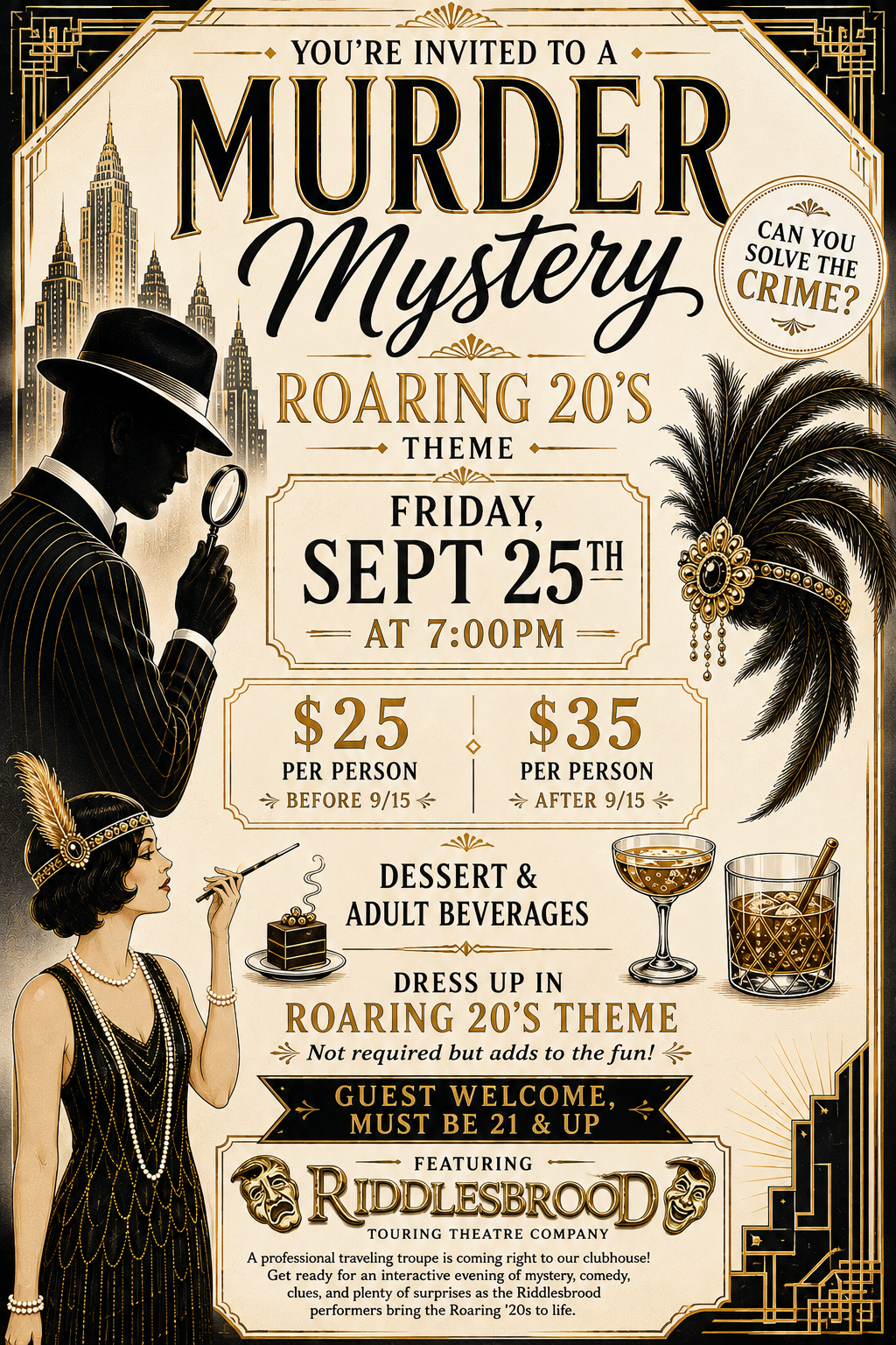 Murder Mystery- 9-25