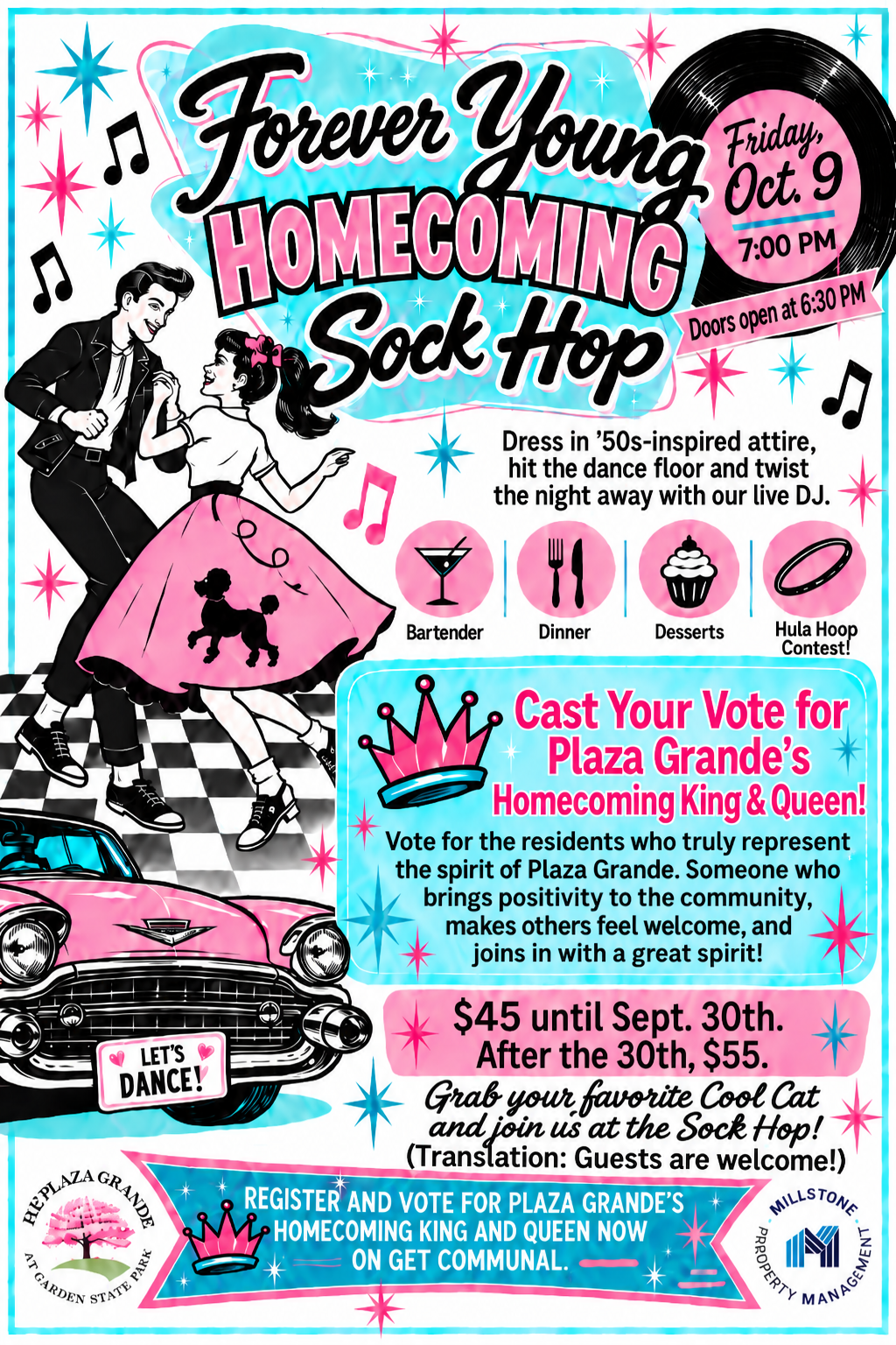 sock hop- 10-9